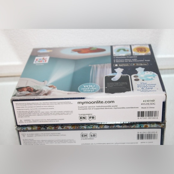 Moonlite Storytime Projector Eric Carle 3 Story Pack Very Hungry Caterpillar - Picture 4 of 7